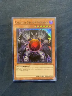 Caius the Shadow Monarch OP19-EN004 OTS Tournament Pack 19 Unlimited - Image 1