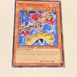 Mad Archfiend - 1st Edition - Yu-gi-oh TCG - Image 1