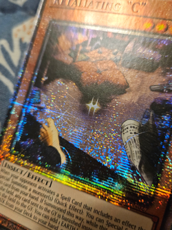 Retaliating "C" – Starlight Rare - MP25-EN027 Yugioh LP - Image 2