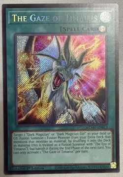 Yugioh! The Gaze of Timaeus Maze of the Muertos MZMU-EN013 - Image 1