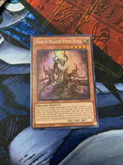 Yu-Gi-Oh TCG Primite Dragon Ether Beryl BLMM-EN130 1st Edition Secret Rare NM - Image 2