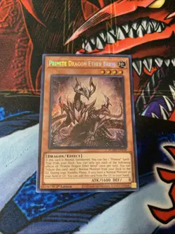Yu-Gi-Oh TCG Primite Dragon Ether Beryl BLMM-EN130 1st Edition Secret Rare NM - Image 3