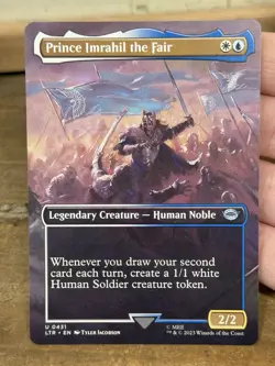 Prince Imrahil the Fair 0431 Play Set Uncommon LOTR Commander MTG NM - Image 1