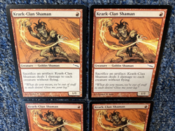 2003 "Krark-Clan Shaman x4" !!NEAR MINT!! Mirrodin #98/308 !!FREE SHIPPING!!~MTG - Image 3