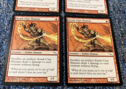 2003 "Krark-Clan Shaman x4" !!NEAR MINT!! Mirrodin #98/308 !!FREE SHIPPING!!~MTG - Image 4