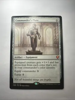 Commander's Plate Commander Legends Regular - Image 1