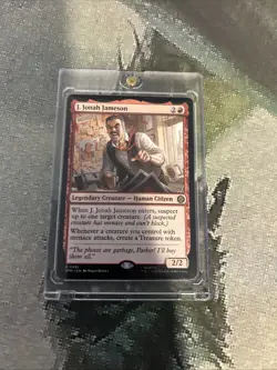 MTG J. Jonah Jameson - Marvel's Spider-Man (SPM) #81 Magic the Gathering - Image 3