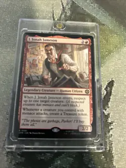 MTG J. Jonah Jameson - Marvel's Spider-Man (SPM) #81 Magic the Gathering - Image 4