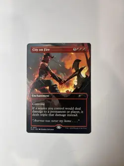 City on Fire - MTG Secret Lair - Image 1