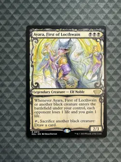 MTG Ayara, First of Locthwain #0013 Rare March of the Machine: ML (MUL) - Image 1