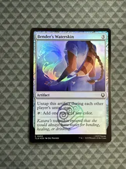 MTG Bender’s Waterskin #0255 Foil Common Avatar: The Last Airbender (TLA) - Image 1