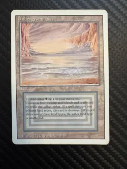 Underground Sea (English) Dual Land - Magic The Gathering (MTG Revised Edition) - Image 1