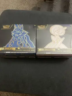 Mega Evolution Lucario and Gardevoir - Pokemon Center ETB Set - Brand New Sealed - Image 1