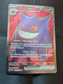 Pokemon TCG Gengar EX Temporal Forces Ultra Rare Card 193/162 **FREE SHIPPING** - Image 1