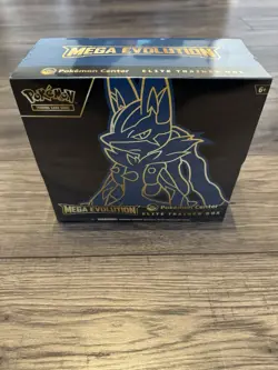 Pokemon TCG Pokemon Centre - Mega Evolutions Lucario Elite Trainer Box ETB - Image 1