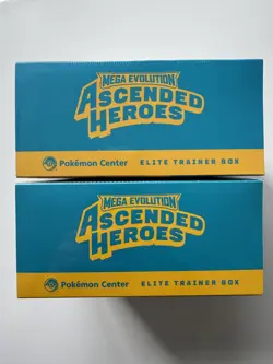 2x Pokemon TCG Ascended Heroes Pokemon Center Elite Trainer Box ETB - SEALED - Image 3