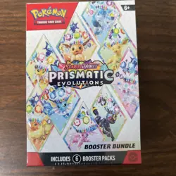 Pokemon Scarlet and Violet-Prismatic Evolutions Booster Bundle. FACTORY SEALED! - Image 1