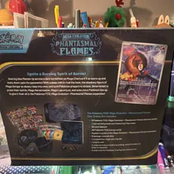Pokemon Mega Evolutions Phantasmal Flames ETB Factory Sealed - Image 3