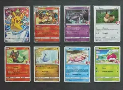 KFC Pokemon Indonesian Promo Sealed Pack & Poster Charizard Pikachu Mewtwo Eevee - Image 3