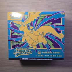Ascended Heroes Pokemon Center Exclusive ETB Elite Trainer Box Card Tcg (SEALED) - Image 1