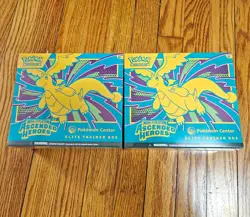 Pokemon Center ETB Ascended Heroes 2Pack in hand - Image 1
