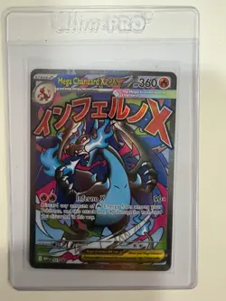 Mega Charizard X ex 2025 Pokemon ME Black Star Promo - MEP EN #023 - Image 1