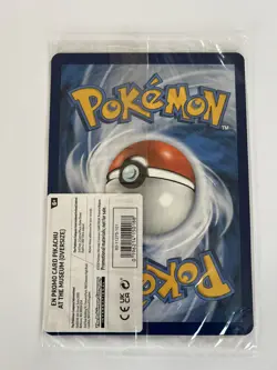 Pokemon TCG, Pikachu At The Museum Oversized Promo Card, Brand New Sealed Jumbo - Image 2