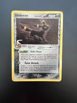Pokemon Umbreon EX Delta Species Reverse Holo 17/113 70 HP Holo Rare 2005 - Image 1