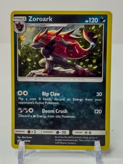 Pokemon ZOROARK SM89 - Shining Legends RARE HOLO PROMO NM/M - Image 1