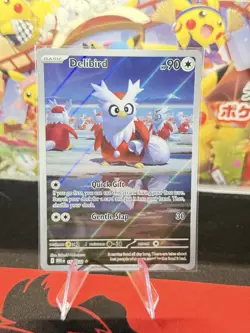 Delibird 152/132 Pokemon Me01: Mega Evolution Holo Full Art English Near Mint #2 - Image 1