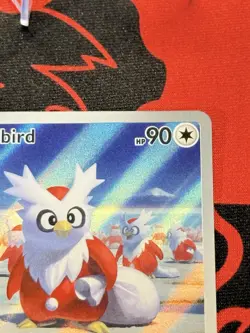 Delibird 152/132 Pokemon Me01: Mega Evolution Holo Full Art English Near Mint #2 - Image 4