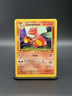 (LP) Charmeleon 035/130 Base Set 2 Vintage Pokemon WoTc - Image 1