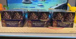 One Piece OP-14 EB-04 The Azure Sea's Seven Double Pack case Display 3x Cases - Image 1