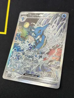 Kingdra ex SVP 131 - Scarlet & Violet Promo Full Art Pokemon Card - NM - Image 2