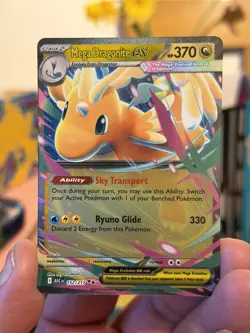 Mega Dragonite Ex 152/217 Ascended Heroes Holo Pokemon Card TCG NM - Image 1