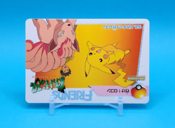 Pokemon Card Japanese - Pikachu VS Vulpix #168 - Bandai - Anime Collection - Image 2