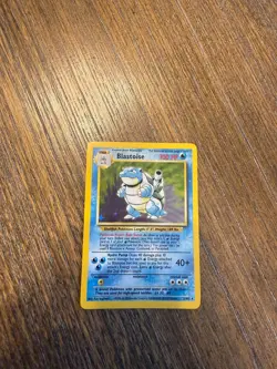 Blastoise 002/102 Base Set Holo Unlimited Rare Pokemon Card - Image 1