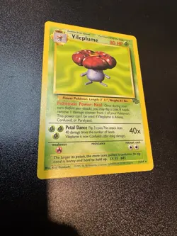Pokemon TCG Vileplume 31/64 Jungle Unlimited Non-Holo Card -NM Pokemon Card - Image 1
