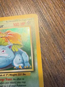 Venusaur 015/102 Base Set Holo Unlimited Rare Pokemon Card - Image 3