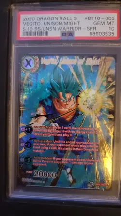Dragon Ball Super Card Game Vegito, Unison of Might BT10-003 SPR - Image 1