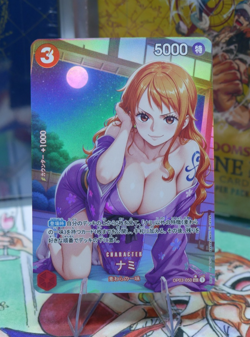 Nami Sexy One Piece CCG Anime Card Waifu Doujin Custom Hot Japanese - Image 1