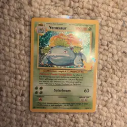 Pokemon TCG Venusaur Holo Rare Card 15/102 Celebrations 25th Anniversary - Image 1