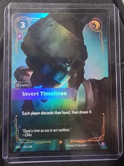 Riftbound League of Legends Trading Card Game - Origins Invert Timelines#201/298 - Image 1