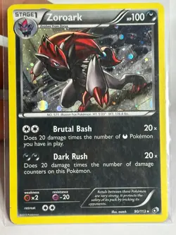 HP Zoroark - 91/162 (Cosmos Holo) 091/162 Promo Miscellaneous Cards & Products - Image 1