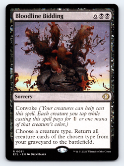 Bloodline Bidding - Lorwyn Eclipsed MTG - Image 1