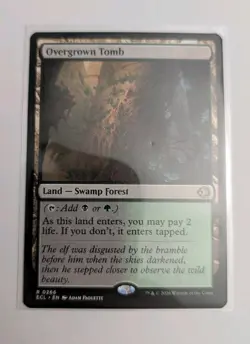 MTG - Overgrown Tomb (Regular) Lorwyn Eclipsed 0266 - NM - Image 1