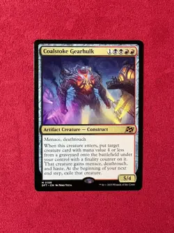 Coalstoke Gearhulk - Aetherdrift Magic The Gathering MTG DFT #198 - Image 1