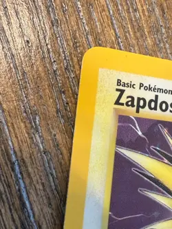 Zapdos 15/62 Fossil Holo 1st Edition Pokemon Card Rare - Image 2