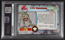 1999 Topps - Pokemon TV Geodude #74 - RAINBOW PSA 9 - Image 2