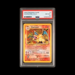 PSA 8.5 — 1999 Pokemon Base Set Holo Rare Trio: Charizard, Blastoise, & Venusaur - Image 2